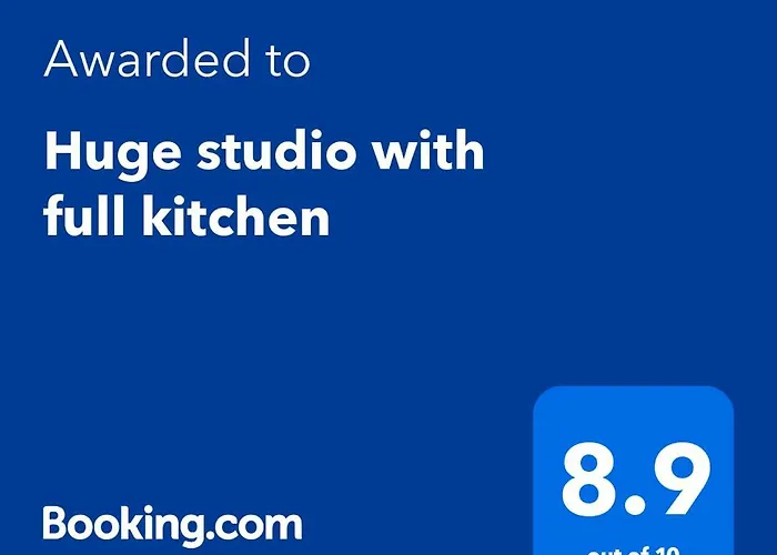 Huge Studio With Full Kitchen
